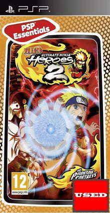 Naruto: Ultimate Ninja Heroes 2 (Ess) PSP USED (No Manual)
