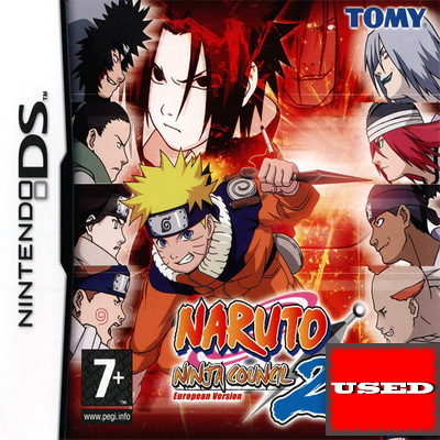 Naruto Shippuden: Ninja Council 2 DS USED