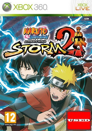 Naruto Shippuden: Ultimate Ninja Storm 2 (PR) X360 USED (NO MANUAL)
