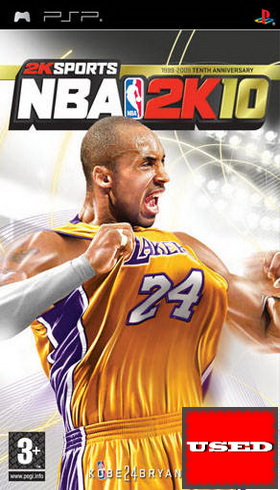 NBA 2K10 PSP USED