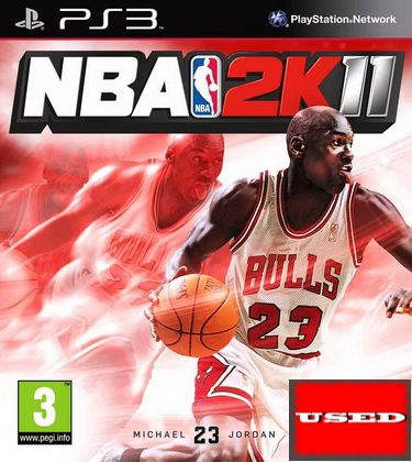 NBA 2K11 PS3 USED (No Manual)