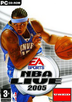 NBA LIVE 2005 PC USED