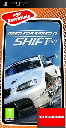 Need for Speed: Shift (Essentials) PSP USED