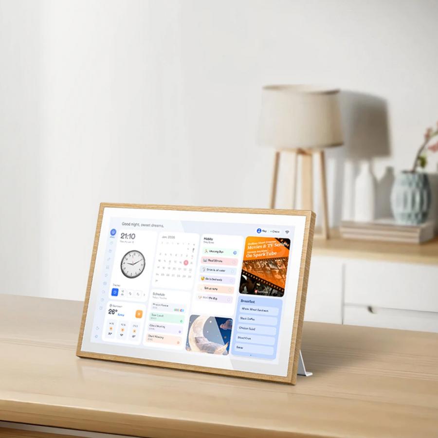 BLACKVIEW 10.1' wifi DIGITAL CALENDAR (2GB+32GB) ANDROID 11 NATURAL WOOD