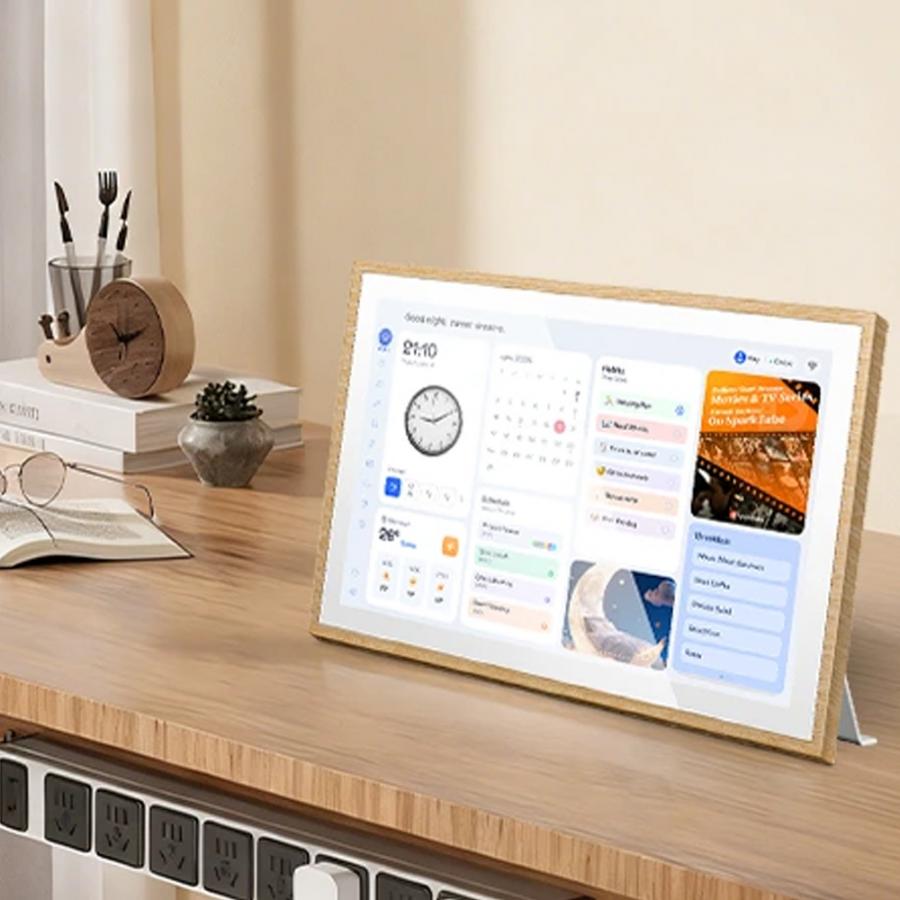BLACKVIEW 10.1' wifi DIGITAL CALENDAR (2GB+32GB) ANDROID 11 NATURAL WOOD