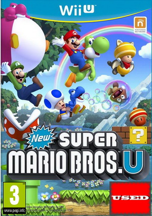 New Super Mario Bros. U WiiU USED