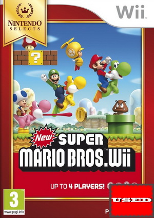 New Super Mario Bros.(Nintendo Selects) Wii USED
