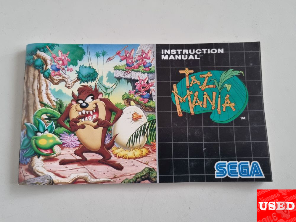 Taz-Mania MD USED (No Manual)