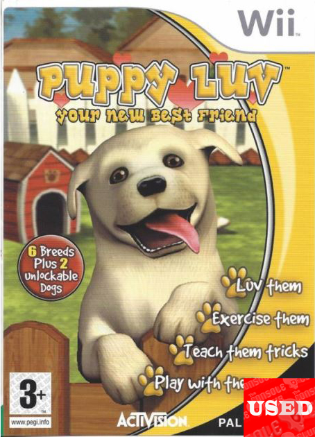 Puppy Luv Wii USED
