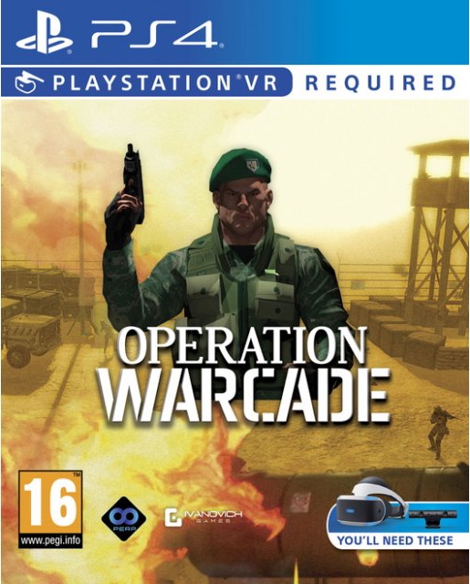 Operation Warcade PS4 VR NEW