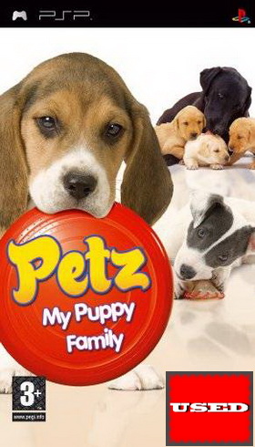 Petz: My Puppy Family PSP USED