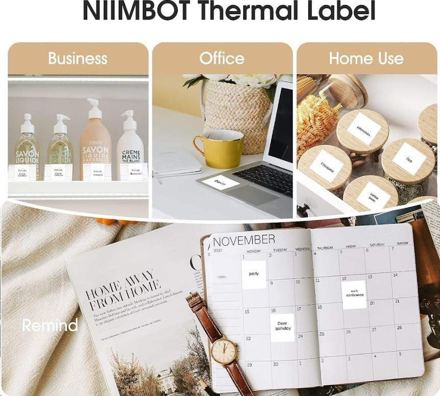 NIIMBOT THERMAL LABEL PAPER 50*50-150 WHITE