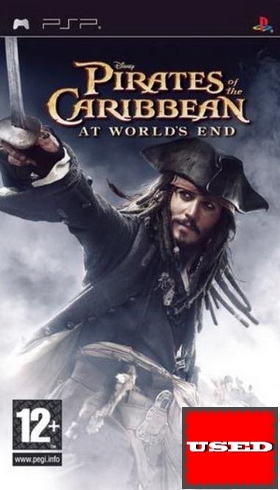 Pirates of the Caribbean: At Worlds End PSP USED