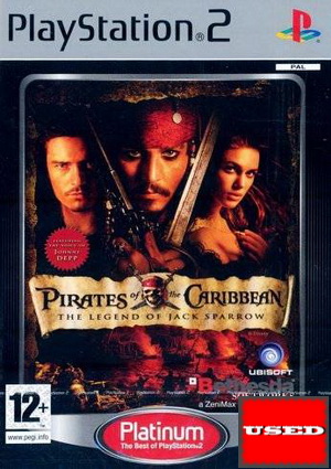 Pirates of the Caribbean: Jack Sparrow (Platinum) PS2 USED