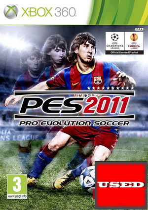 Pro Evolution Soccer 2011 X360 USED
