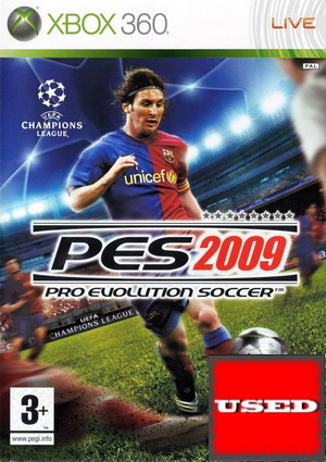 Pro Evolution Soccer 2009 X360 USED