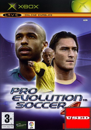 Pro Evolution Soccer 4 XBOX USED (No Cover)