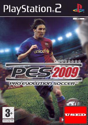Pro Evolution Soccer 2009 PS2 USED (No Manual)