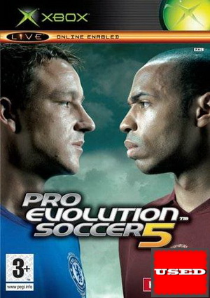 Pro Evolution Soccer 5 XBOX USED (No Cover)