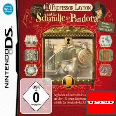 Professor Layton and Pandora's Box DS USED
