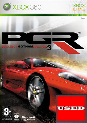 Project Gotham Racing 3 X360 USED