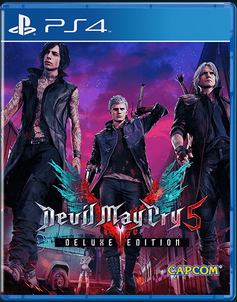 Devil May Cry 5 Deluxe Steelbook Ed. PS4  NEW