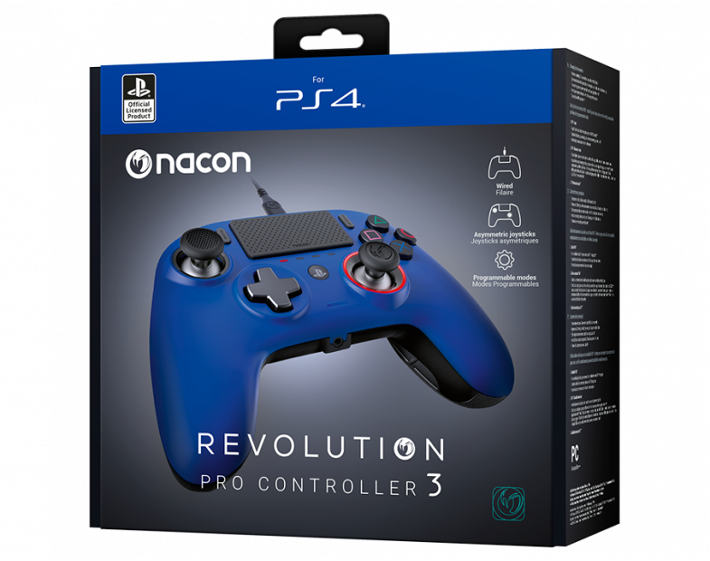 Nacon Revolution  Pro Controller V.3 BLUE  PS4