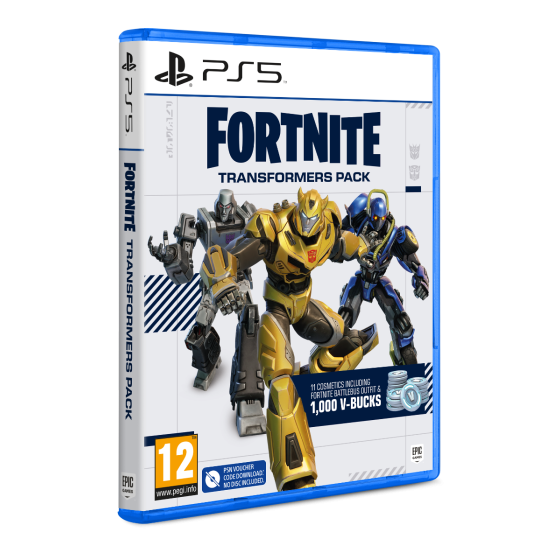 Fortnite Transformers Pack (Code in a Box) PS5 NEW