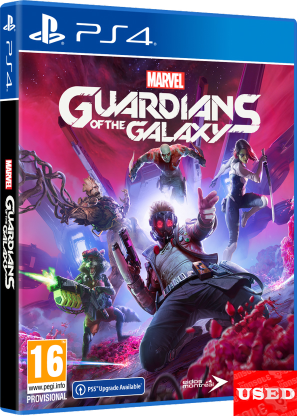 Marvel's Guardians Of The Galaxy Standard Edition ( PS5 Compatible ) PS4 USED (Disc Only)