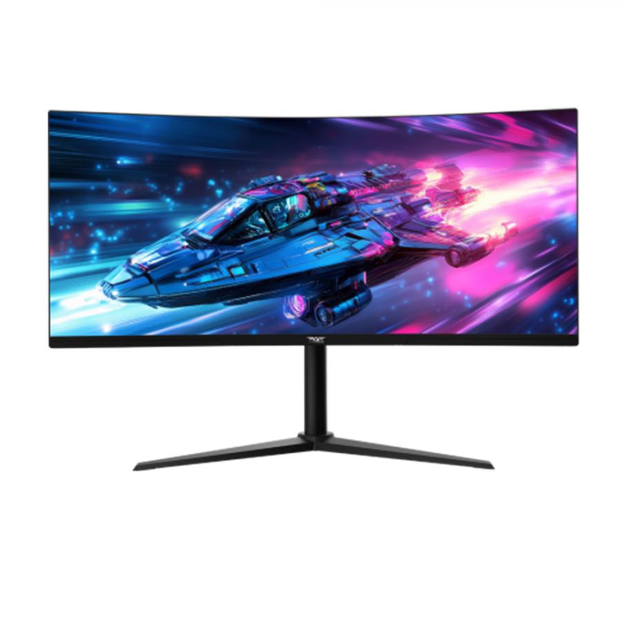 ARMAGGEDDON CURVED ULTRA WIDE GAMING MONITOR 34' PIXXEL+ XTREME SERIES SUPER G180 G-SYNC BLACK