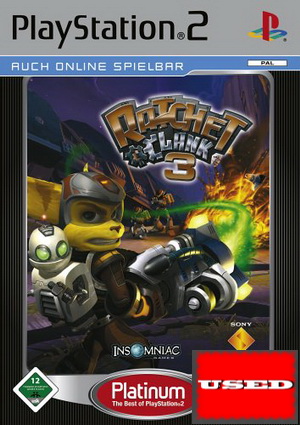 Ratchet & Clank 3 (Platinum) PS2 USED