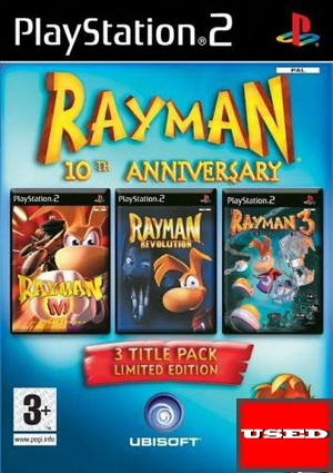 Rayman 10th Anniversary PS2 USED 