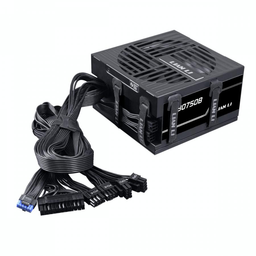 Lian Li RB0750 - 750W 80+ Bronze PSU - PCIe Gen 5.1 12+4pin - Intel ATX 3.1 - 135mm low-noise fan