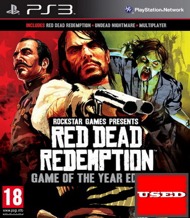 Red Dead Redemption (GotY Ed.) PS3 USED (No Manual)