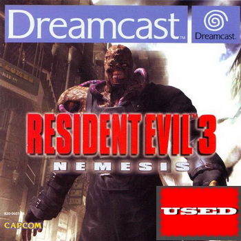 Resident Evil 3: Nemesis DC USED