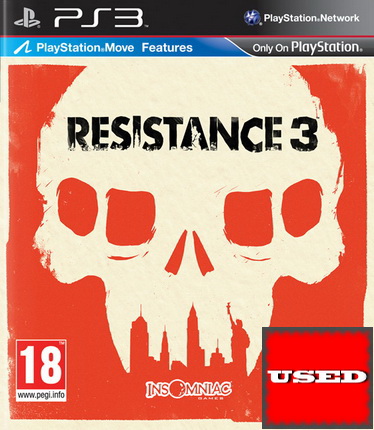 Resistance 3 PS3 USED