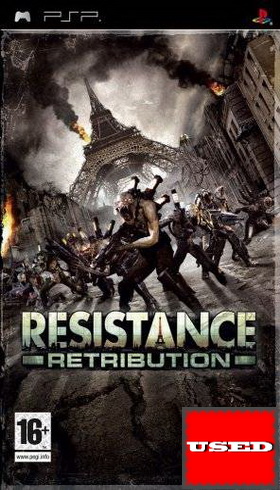 Resistance: Retribution PSP USED (No Cover)