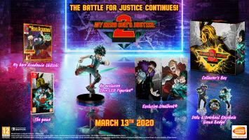 My Hero One's Justice 2 Collector's Edition  NSW NEW