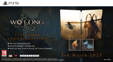 Wo Long Fallen Dynasty Steelbook Day1 Edition  PS5 NEW