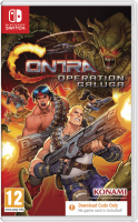 Contra Operation Galuga (CODE IN A BOX) Nintendo Switch NEW