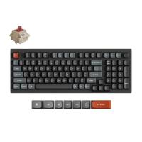 Keychron V5 Ultra (V5U-D1) QMK/VIA Wireless Custom Mechanical Keyboard Red Switch RGB 96% US