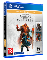 Assassin's Creed Valhalla Ragnarok Edition - Set of  Base Game & Expansion Dawn Of Ragnarok (Code In A Box)  PS4 NEW  