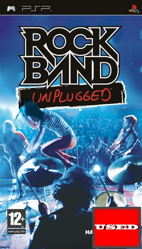 Rock Band Unplugged PSP USED