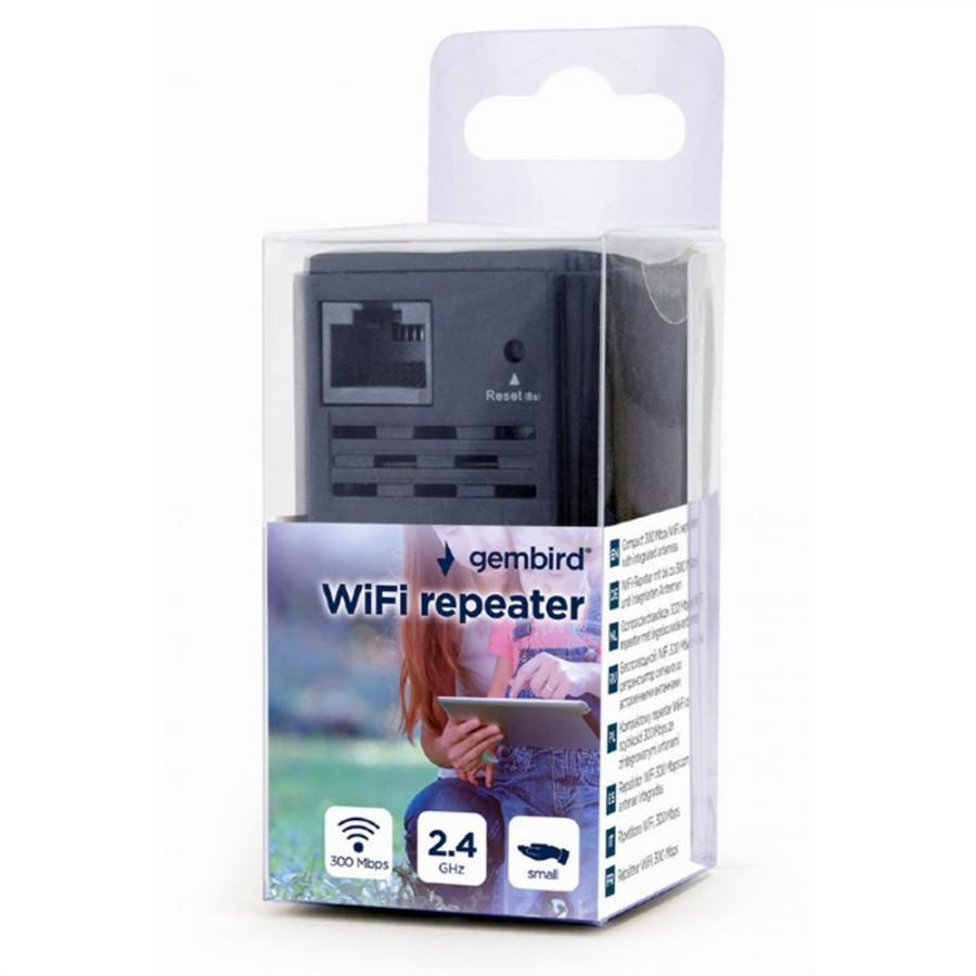 GEMBIRD WIFI REPEATER 300MBPS BLACK