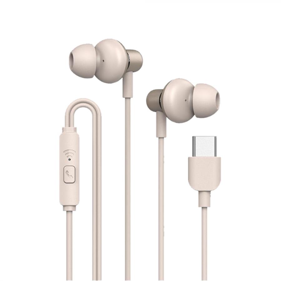 SONICGEAR TYPE-C EARBUDS HYPERBASS BUDS 1 CHAMPAGNE