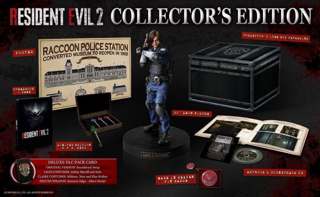 Resident Evil 2 Collector's Edition XONE NEW