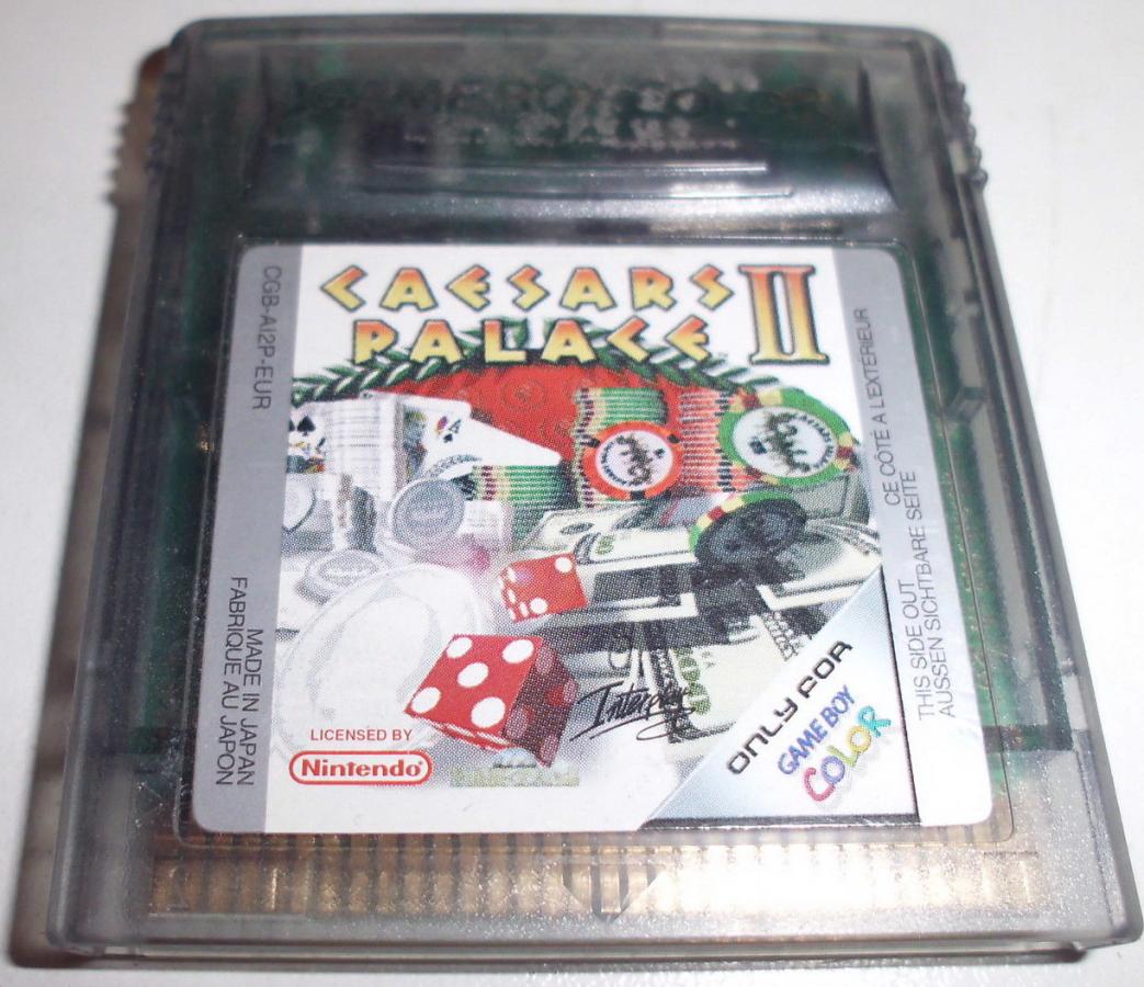 Caesars Palace II GameBoy Color UNBOXED