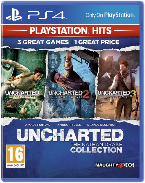 Uncharted: The Nathan Drake Collection (Playstation Hits) PS4 NEW