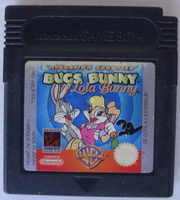 Bugs Bunny & Lola Bunny GameBoy Color UNBOXED (Worm Sticker)