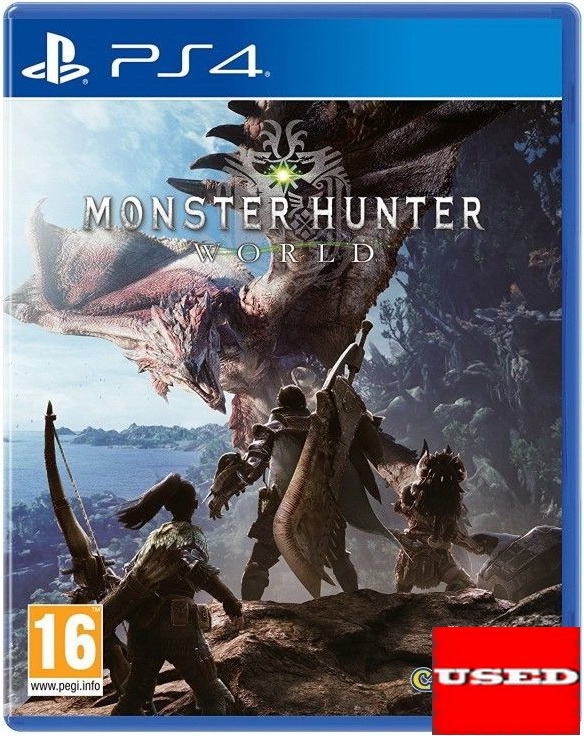 Monster Hunter World  Standard Edition PS4 USED